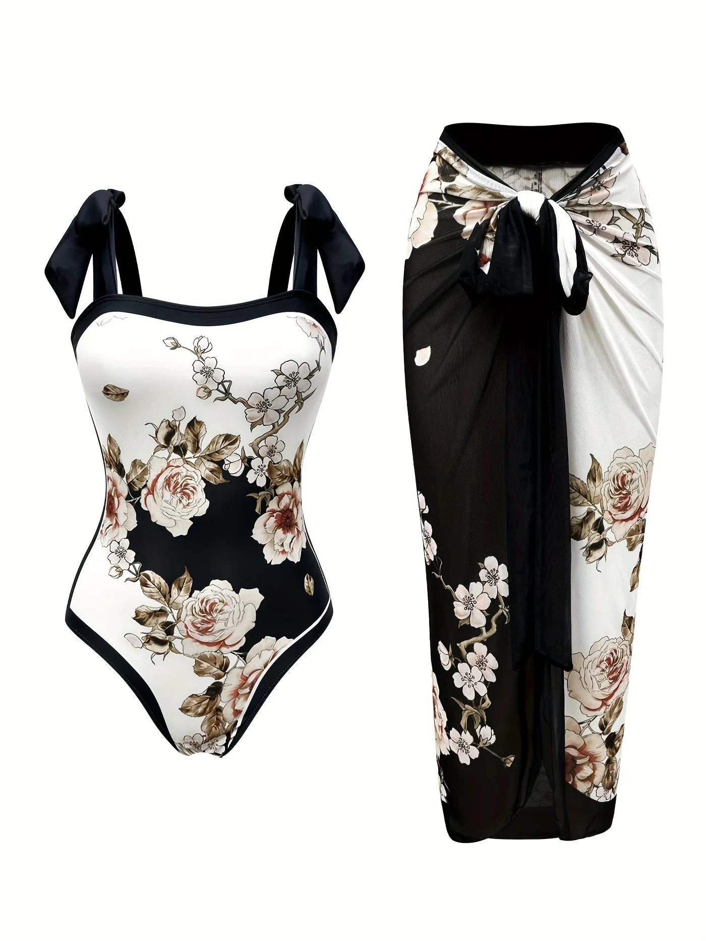 A Two-Piece Set of Printed Women with a Sense of Design