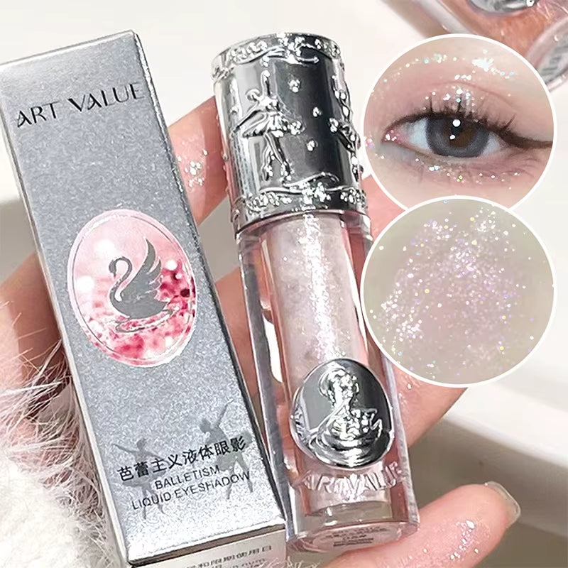 Balletism Liquid Eyeshadow Liquid Fine Shimmer High Light Eyeshadow Delicate Everything with Influencer